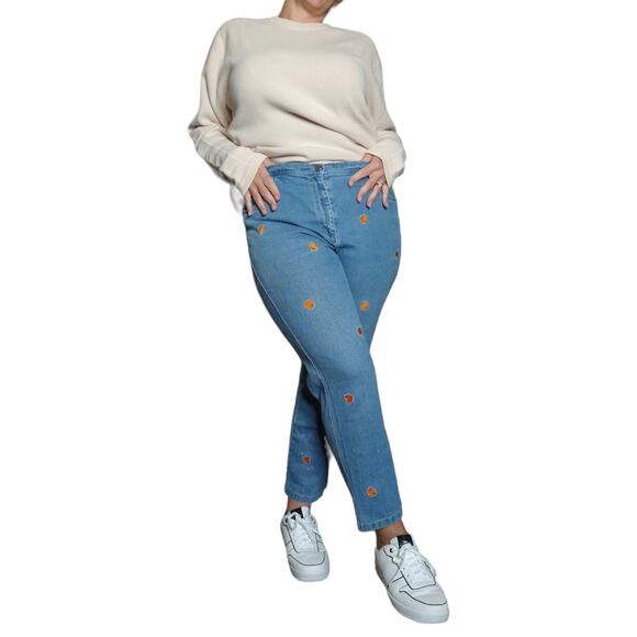 Y2K Vintage GAP Oversized Sweater size XL Beige Boxy Baggy - Picture 2 of 4